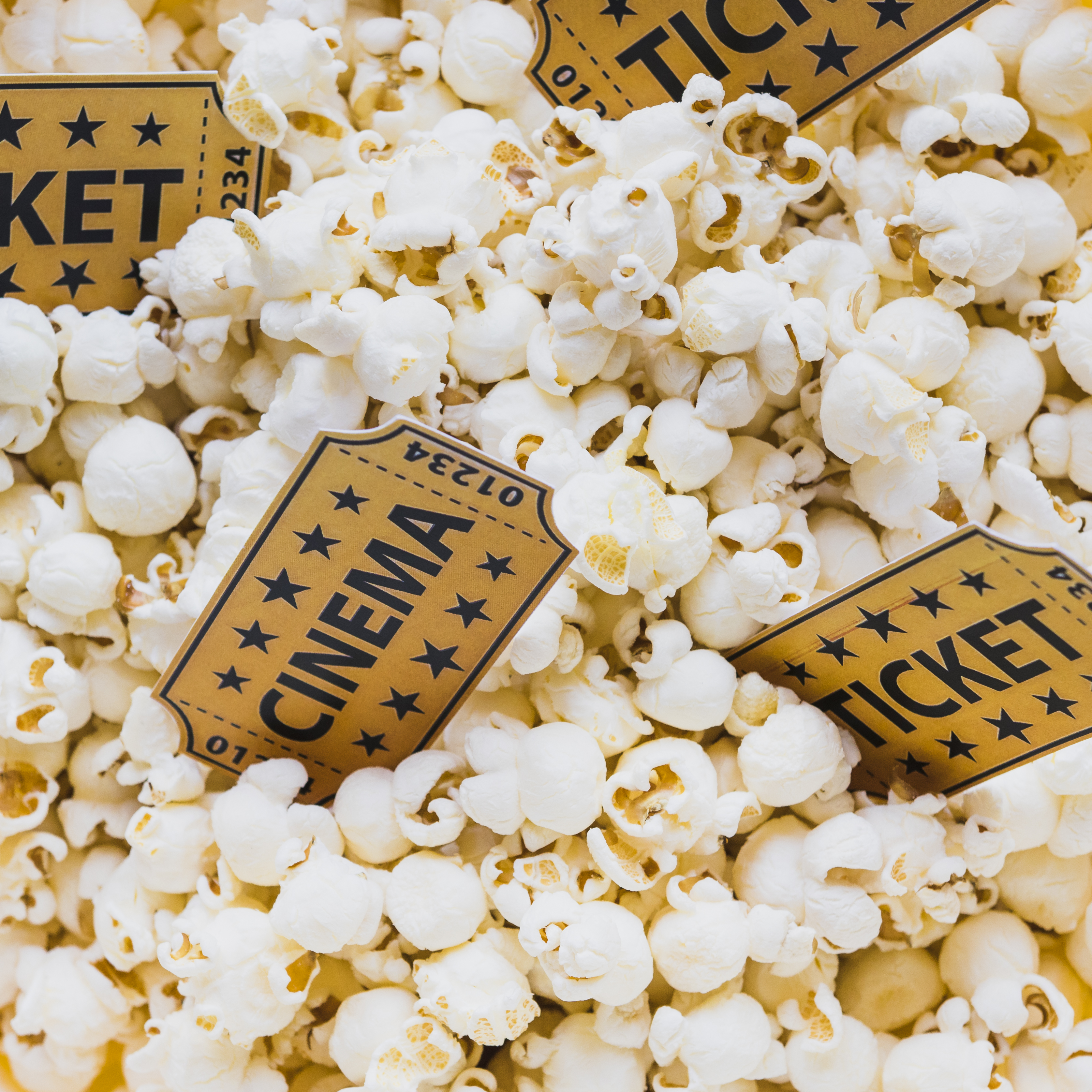Billede af popcorn